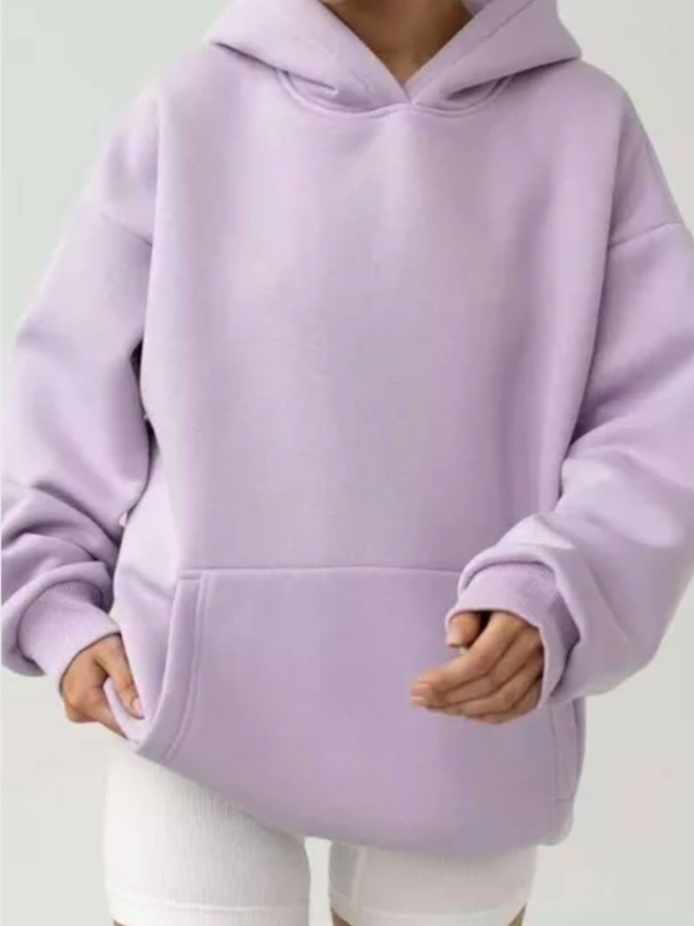 The Giving Movement Limited Edition Lilac Oversized Hoodie for Women